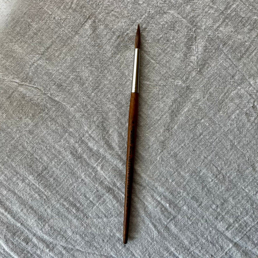 Pensel af træ og kohår, 5mm - Dear Atelier