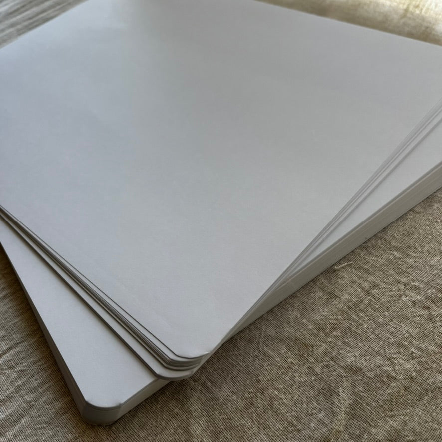 Tegne/malepapir 120 g/m² med runde hjørner - Dear Atelier