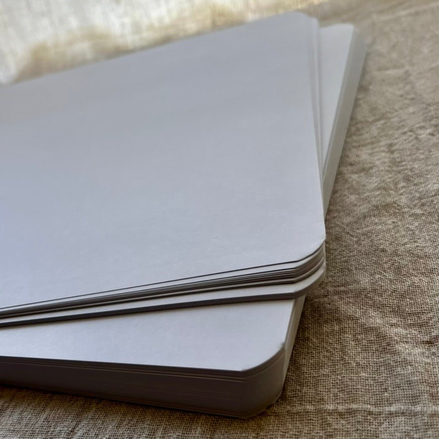 Tegne/malepapir 120 g/m² med runde hjørner - Dear Atelier
