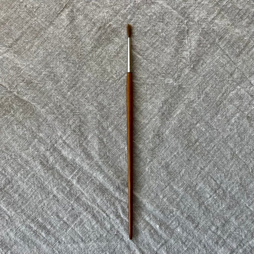 Pensel af træ og kohår, 2 mm - Dear Atelier