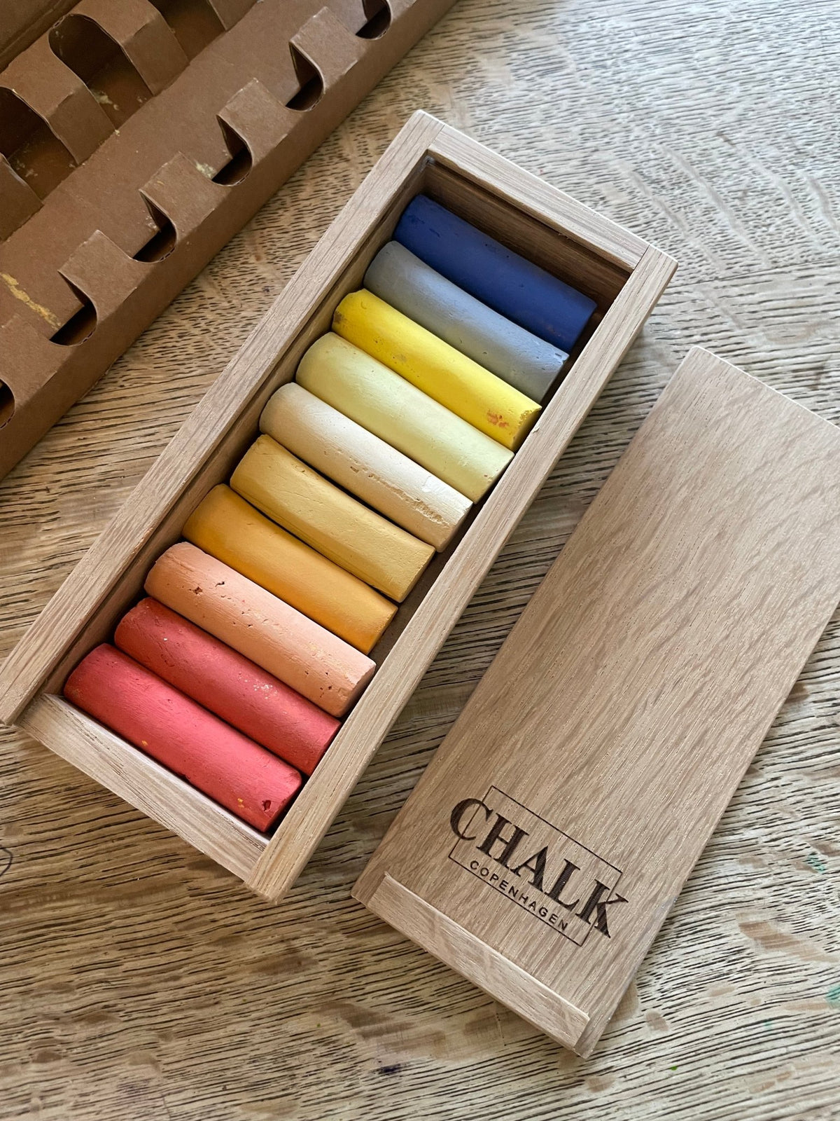 Pastelkridt "A la Dear Atelier" 10 styk fra Chalk Copenhagen - Dear Atelier
