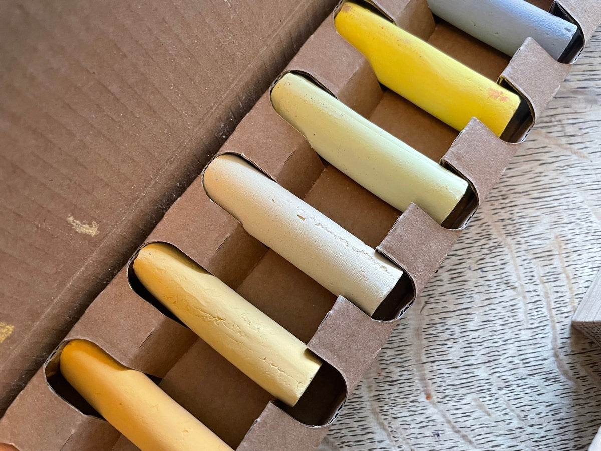 Pastelkridt "A la Dear Atelier" 10 styk fra Chalk Copenhagen - Dear Atelier