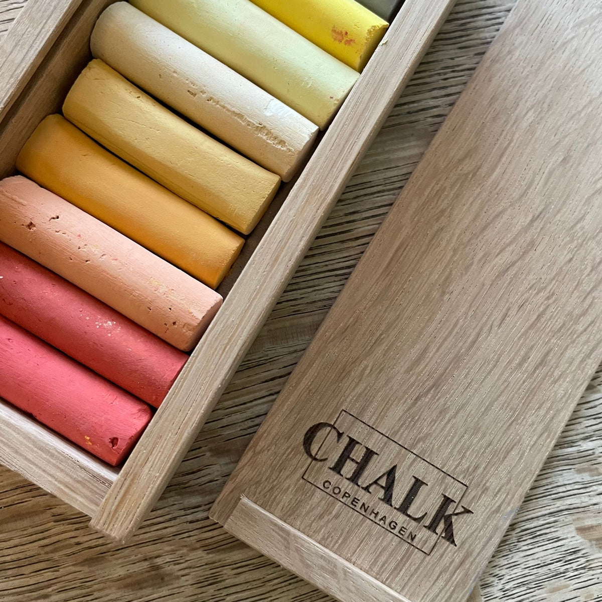 Pastelkridt "A la Dear Atelier" 10 styk fra Chalk Copenhagen - Dear Atelier