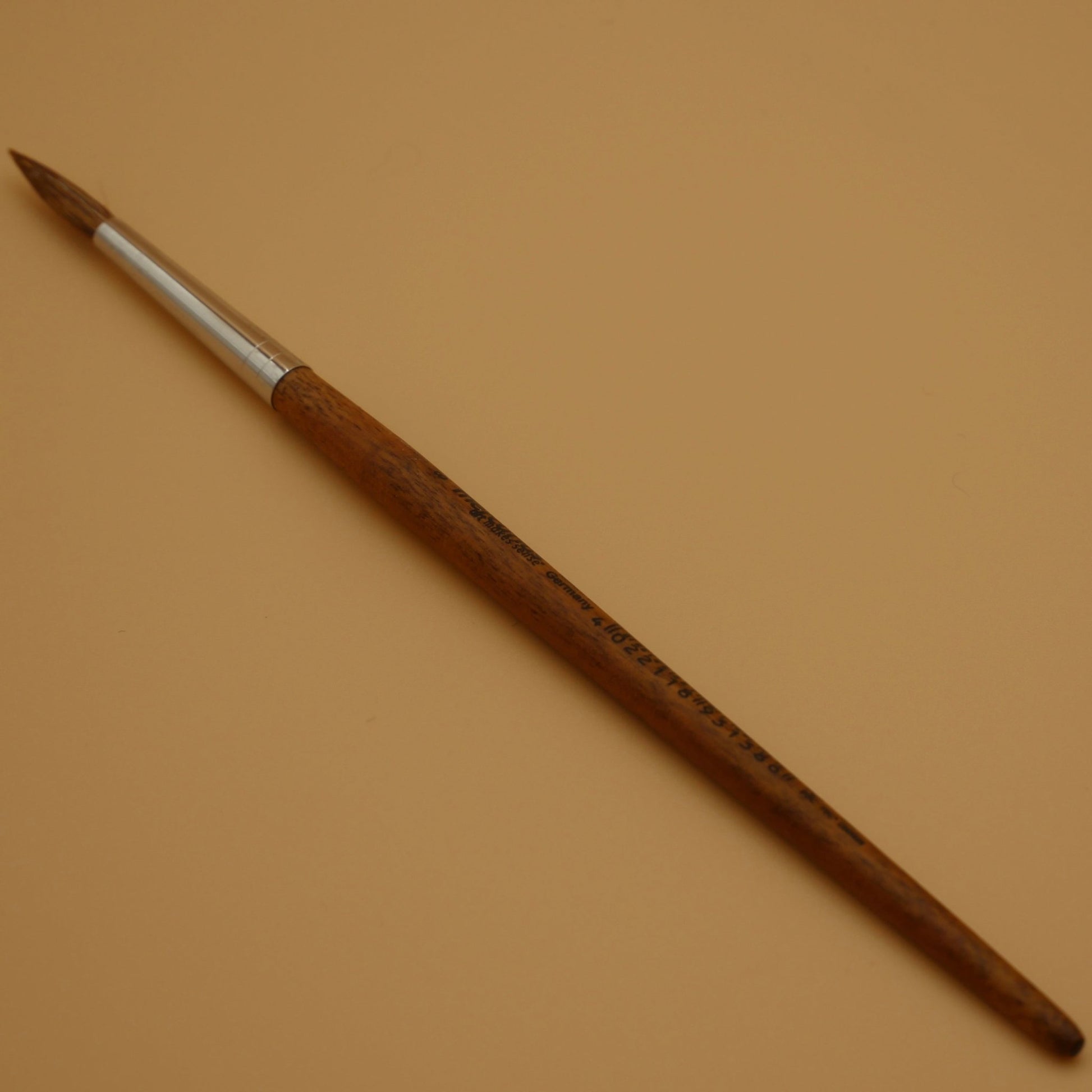 Pensel af træ og kohår, 5mm - Dear Atelier